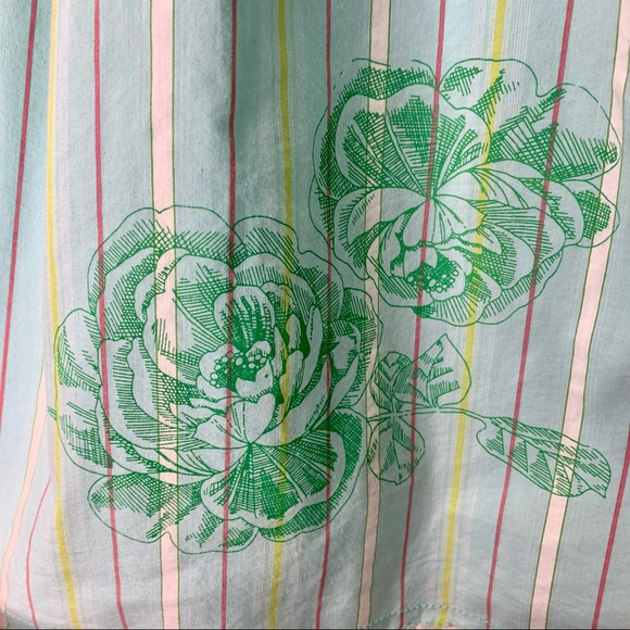 Old Navy Floral Tie Striped Layered Mini Skirt - Picture 13 of 15